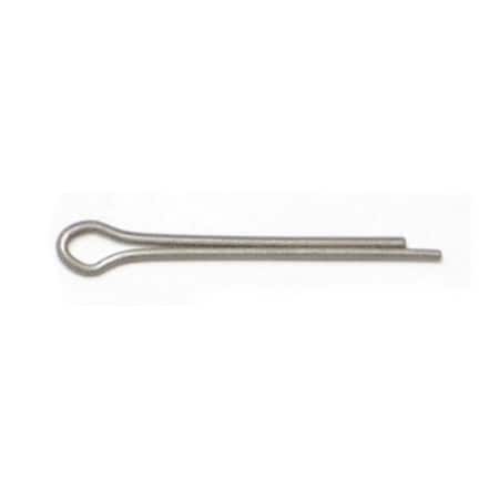 Midwest Fastener  Cotter Pin, 1/16 in Dia, 3/4 in L, Stainless Steel 74802